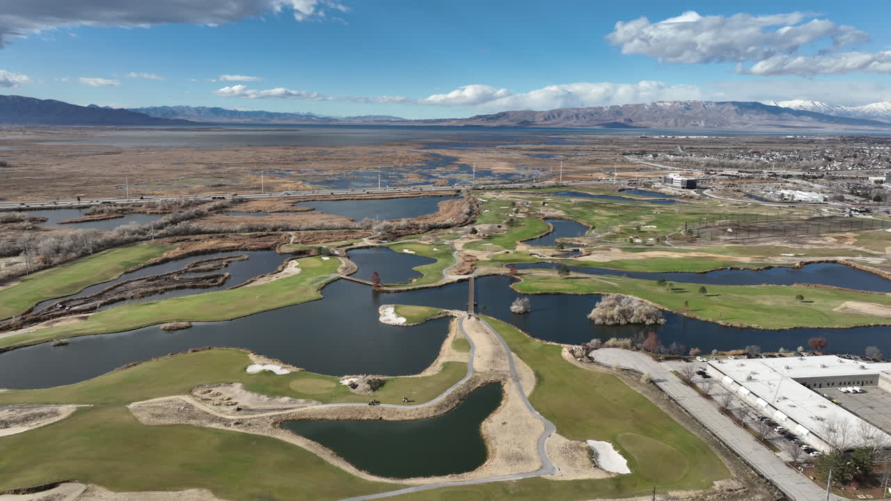 utah provo aéreo - club de golf de los timpanogos