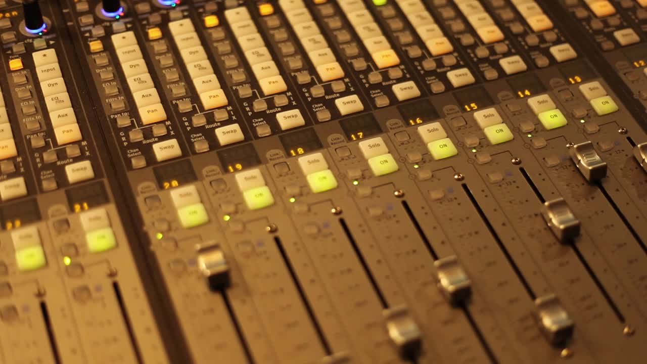 Automation on a mixer rack focus