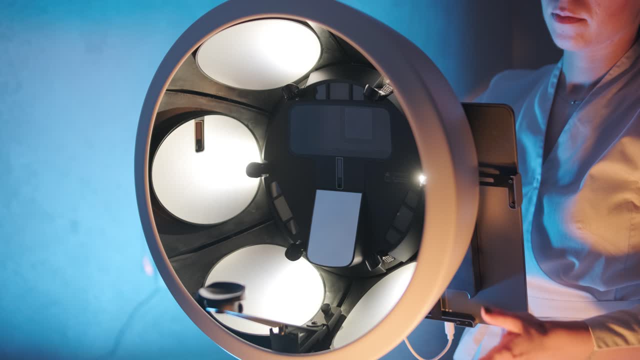 un sistema de imágenes faciales de análisis digital inteligente de la piel para salones de belleza