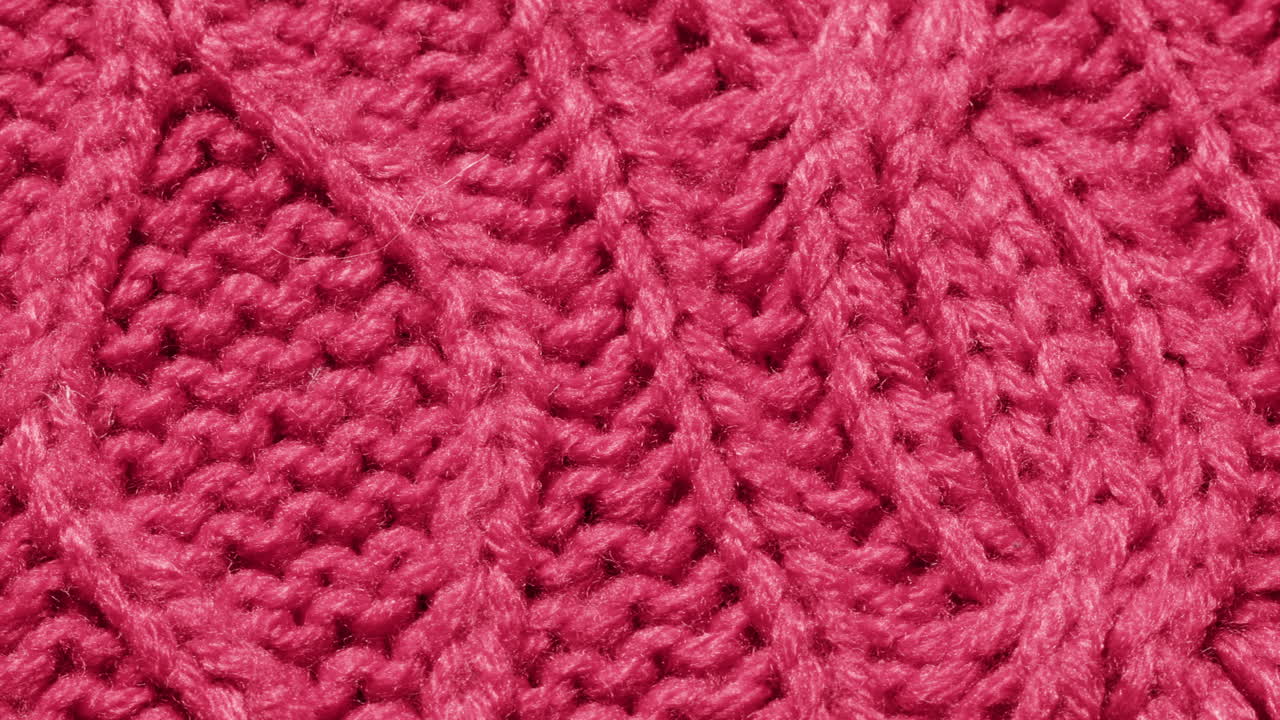 뜨개질 직물의 클로즈업