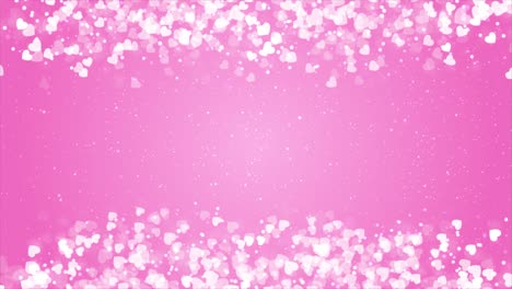 fondo de corazón rosado