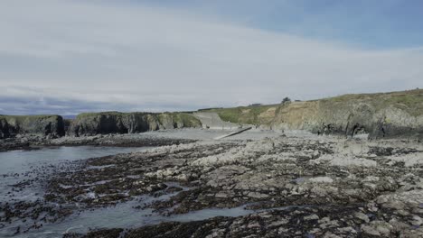 ireland coast very low spring tide exposes rocks at stage cove copper coast waterford ireland epic locations