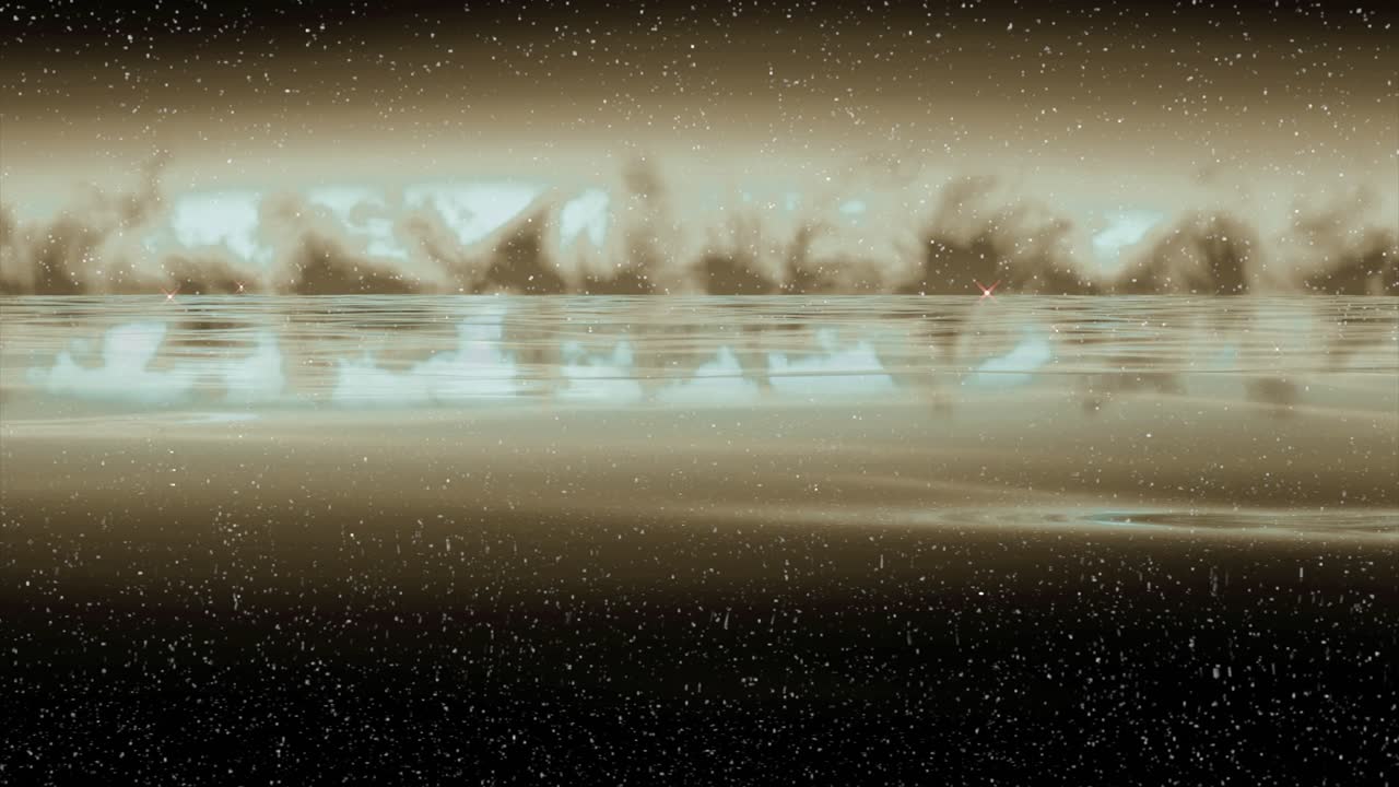 Stars Reflected in a Cosmic Lake