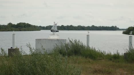 nemunas river delta near rusne island