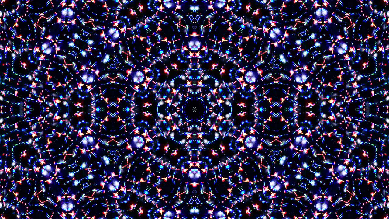 líneas coloridas ondas brillantes forma fondo caleidoscopio resumen