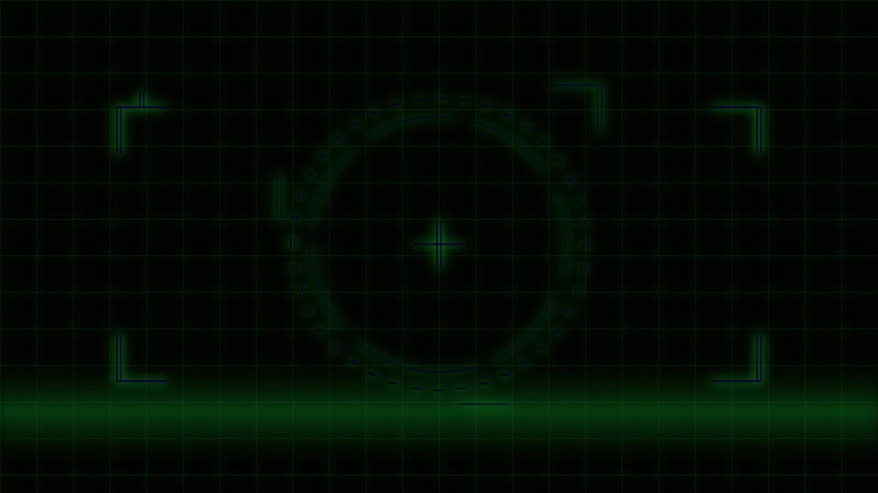 Digital HUD Interface with Scanning Green Laser Line