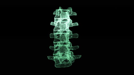 pantalla frontal futurista elemento de movimiento escaneo holográfico biomédico virtual del cuerpo humano examen neurológico, esqueleto axial, columna vertebral, adn y diagnóstico cardíaco para visualización de fondo