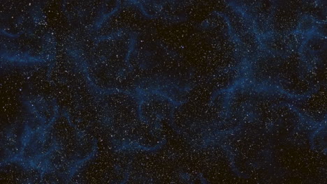 starry black and blue nebula a cosmic spectacle