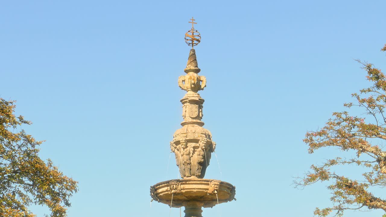 포르투갈 브라가 에 있는 캠포 다스 호르타스 - 정원 들 의 필드 분수