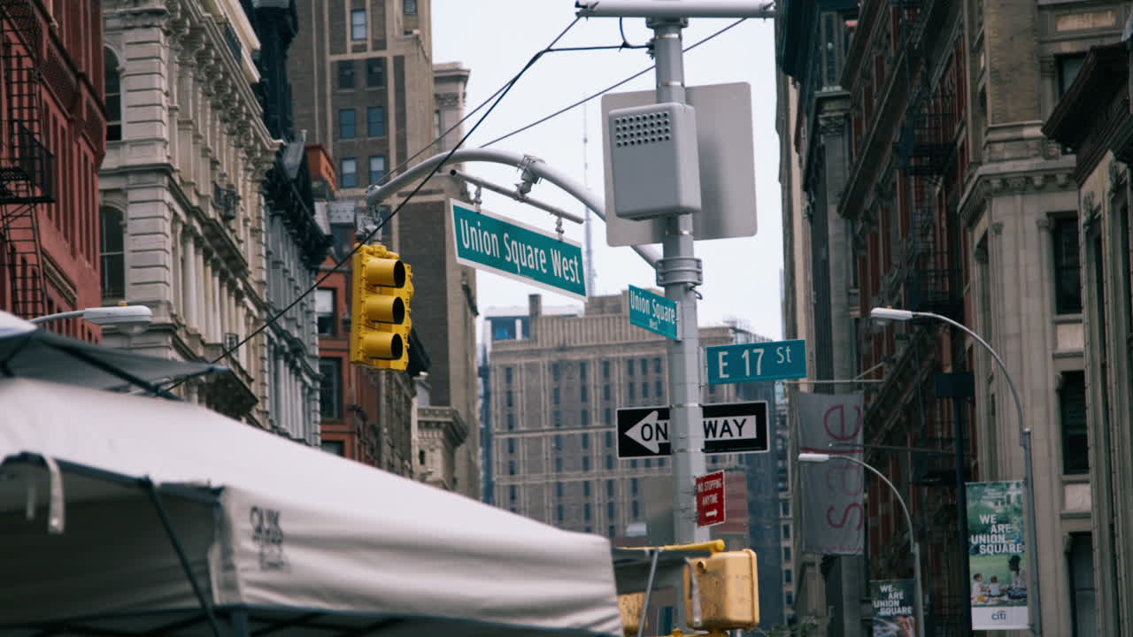Union Square West Intersection in New York City