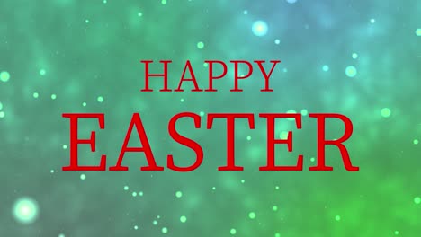 happy easter event text animation motion graphics