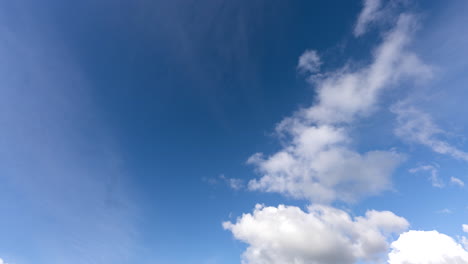White-clouds-moving-in-a-beautiful-blue-sky