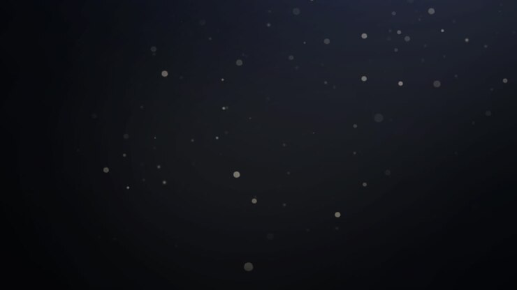 空気中に浮遊する塵粒子のショット