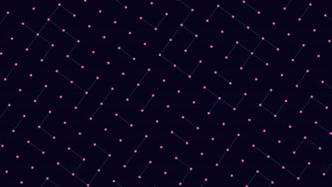 Digital-fantasy-geometric-grid-pattern-with-neon-dots