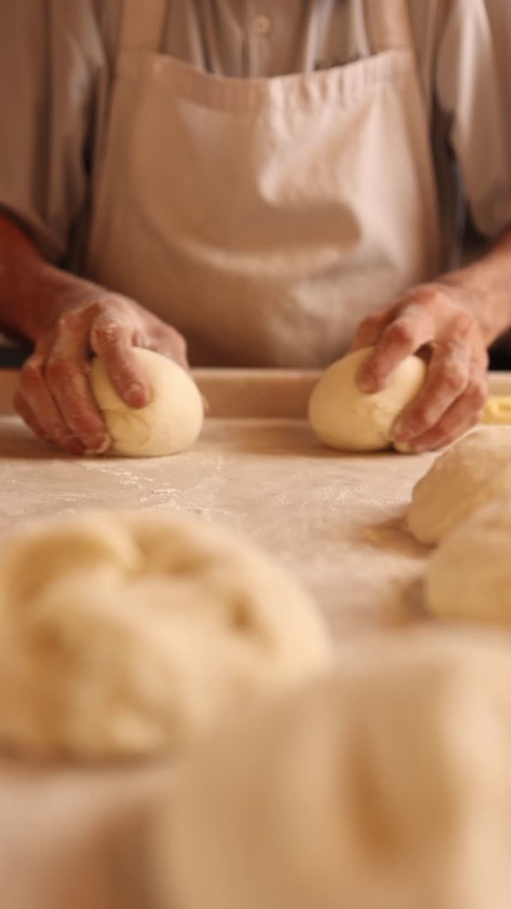 Preparing Dough for Baking