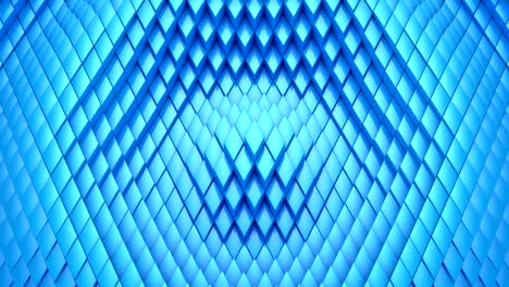 rhombuses formed a wave