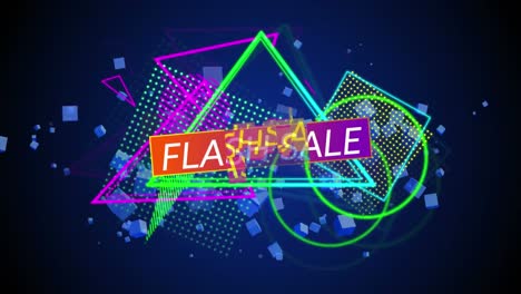 Flash-sale-graphic-on-banner-on-dark-blue-background