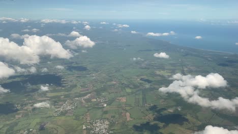 volando sobre veracruz puerto, nubes, vuelo, visitar veracruz