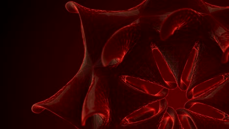 fondo de forma libre abstracto (loopable) vídeo de stock