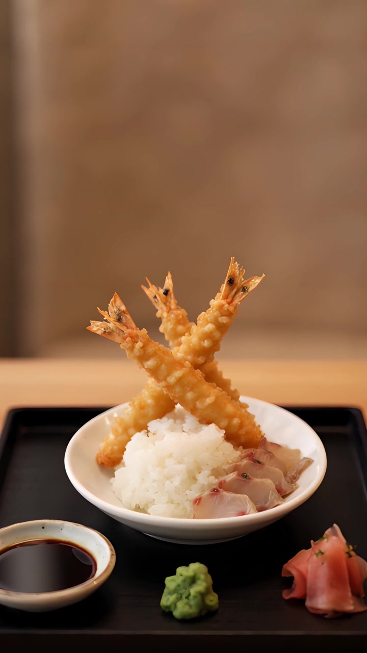 Fundo de Comida Japonesa 4K