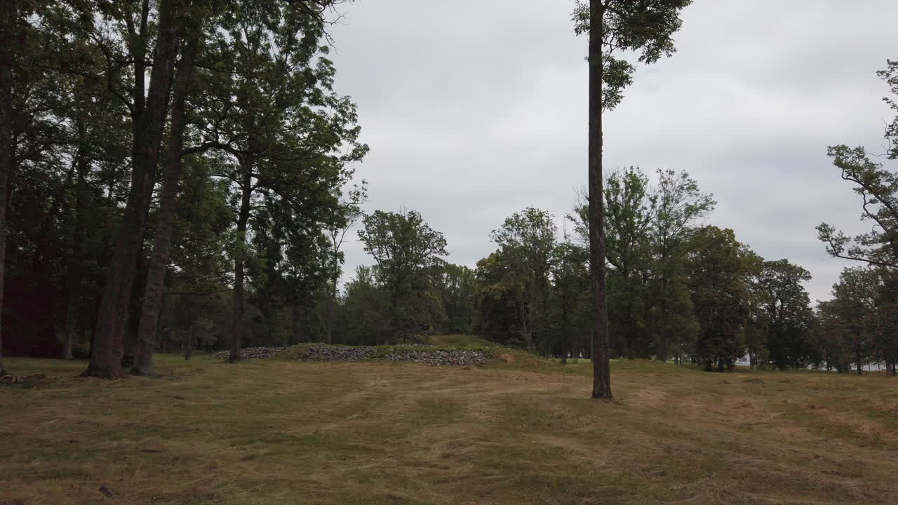 borre mound cemetery son antiguos túmulos funerarios del período vikingo
