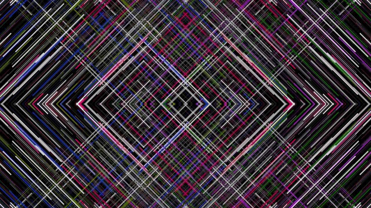 Abstract Colorful Diagonal Pattern