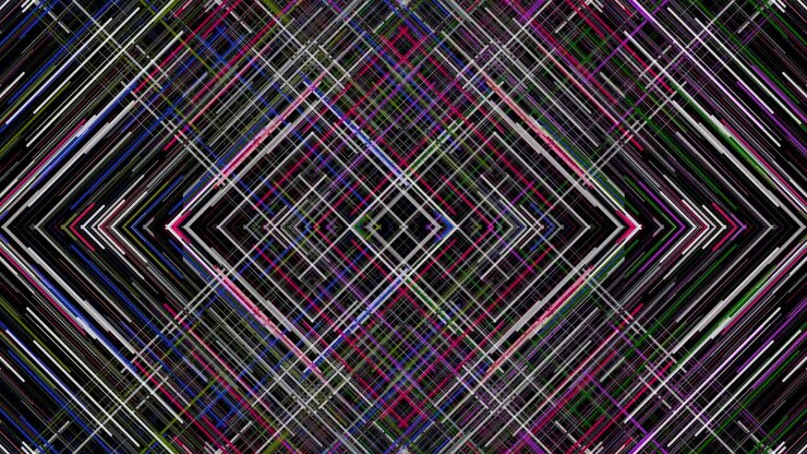 Abstrakt fargerikt diagonalt mønster