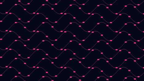 Waves-pattern-with-neon-dots-and-lines