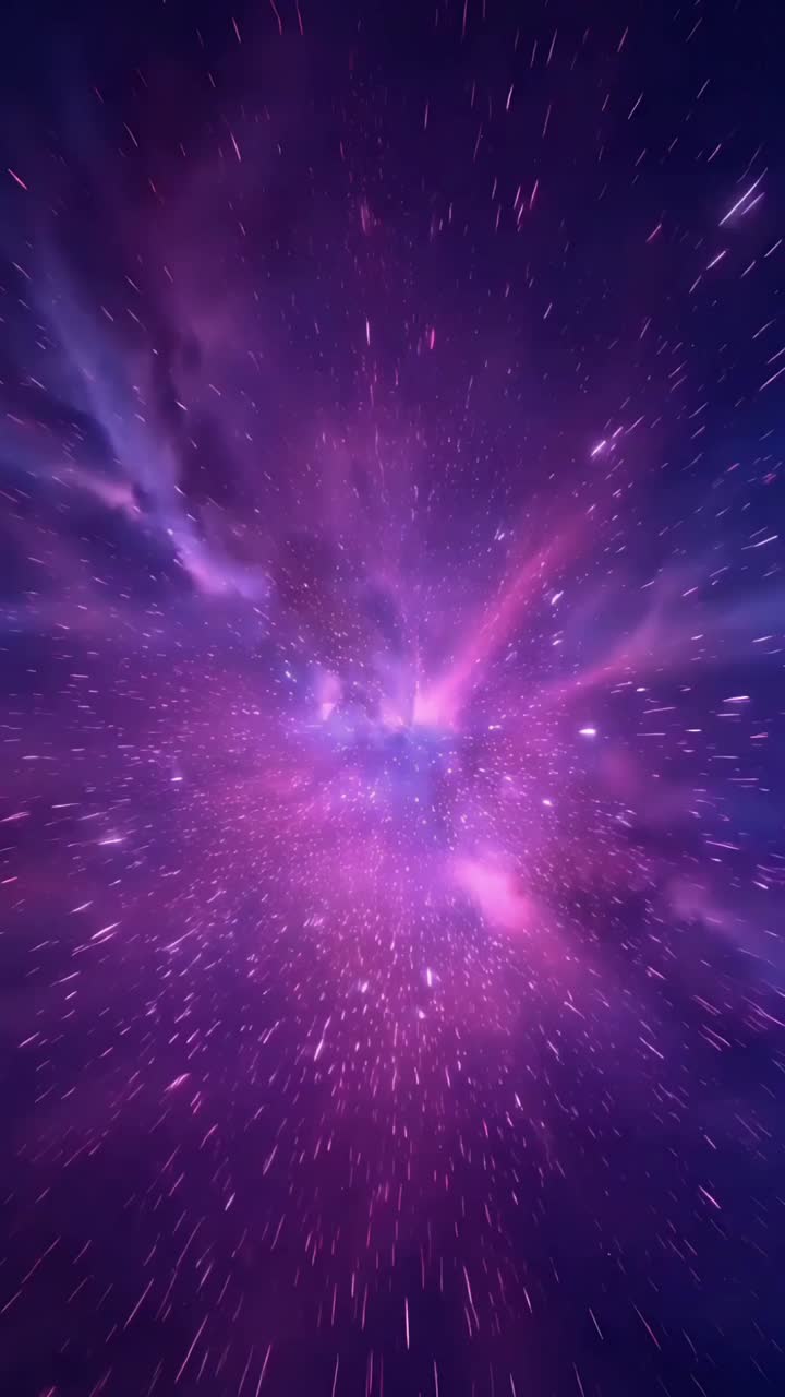 Fondo Vertical Abstracto de Animación Continua