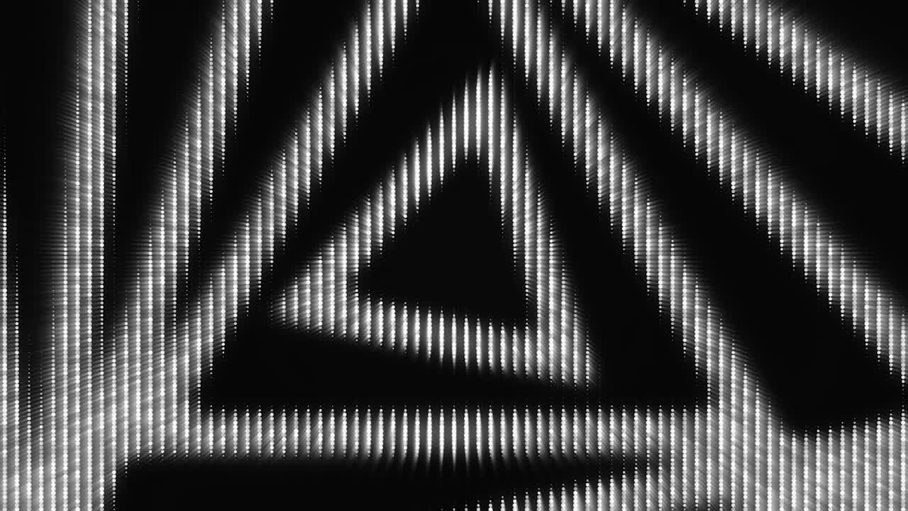 Disegno triangolare astratto