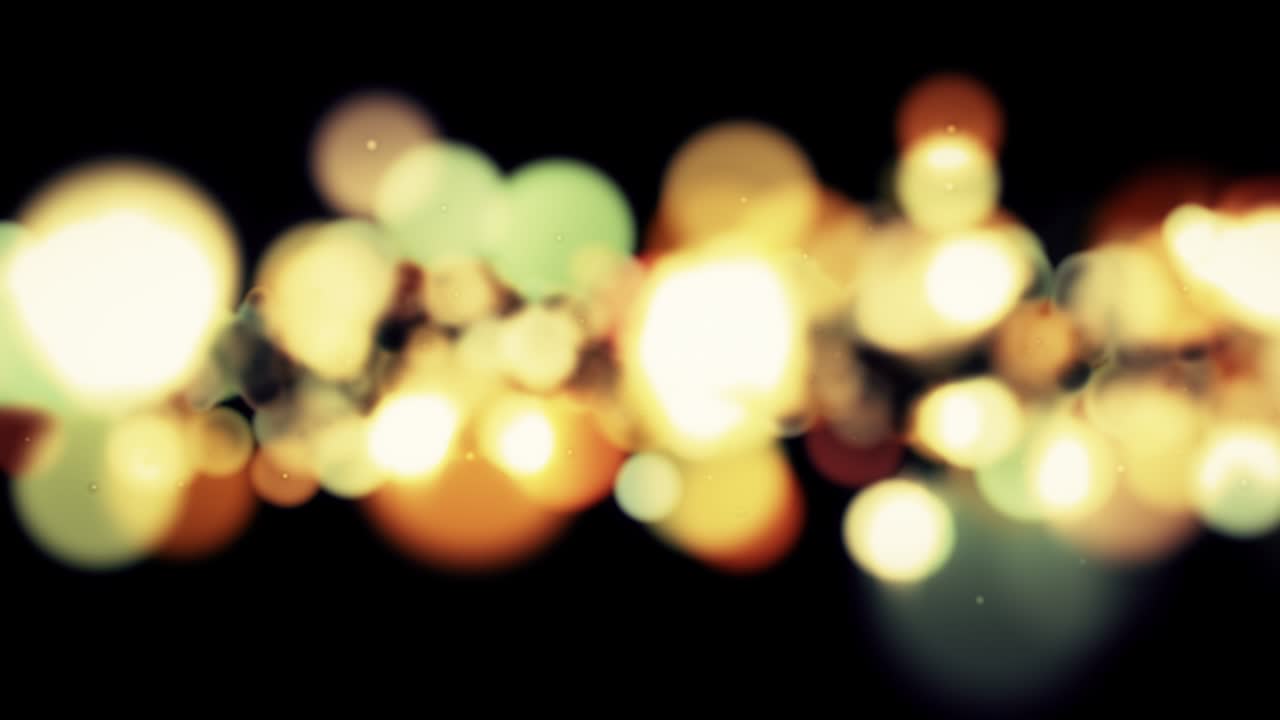 luces de fondo desenfocado