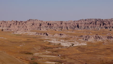 badlands national park landscape