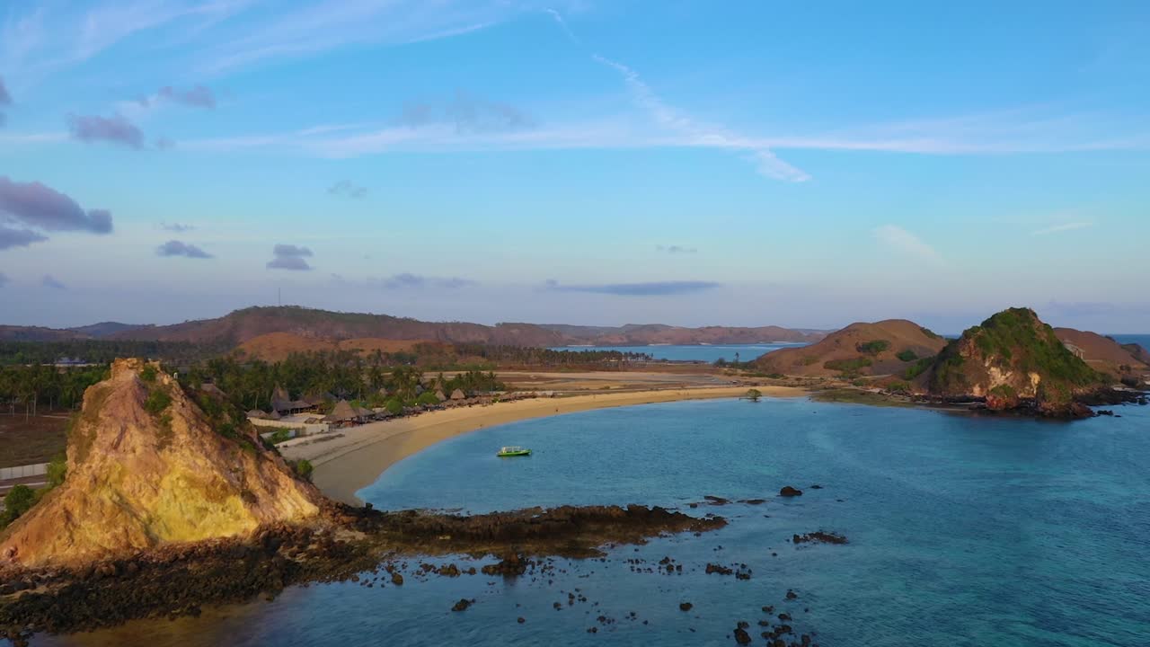 la costa del océano índico, islas
