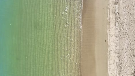 drone shot of a beach in phuket, thailand