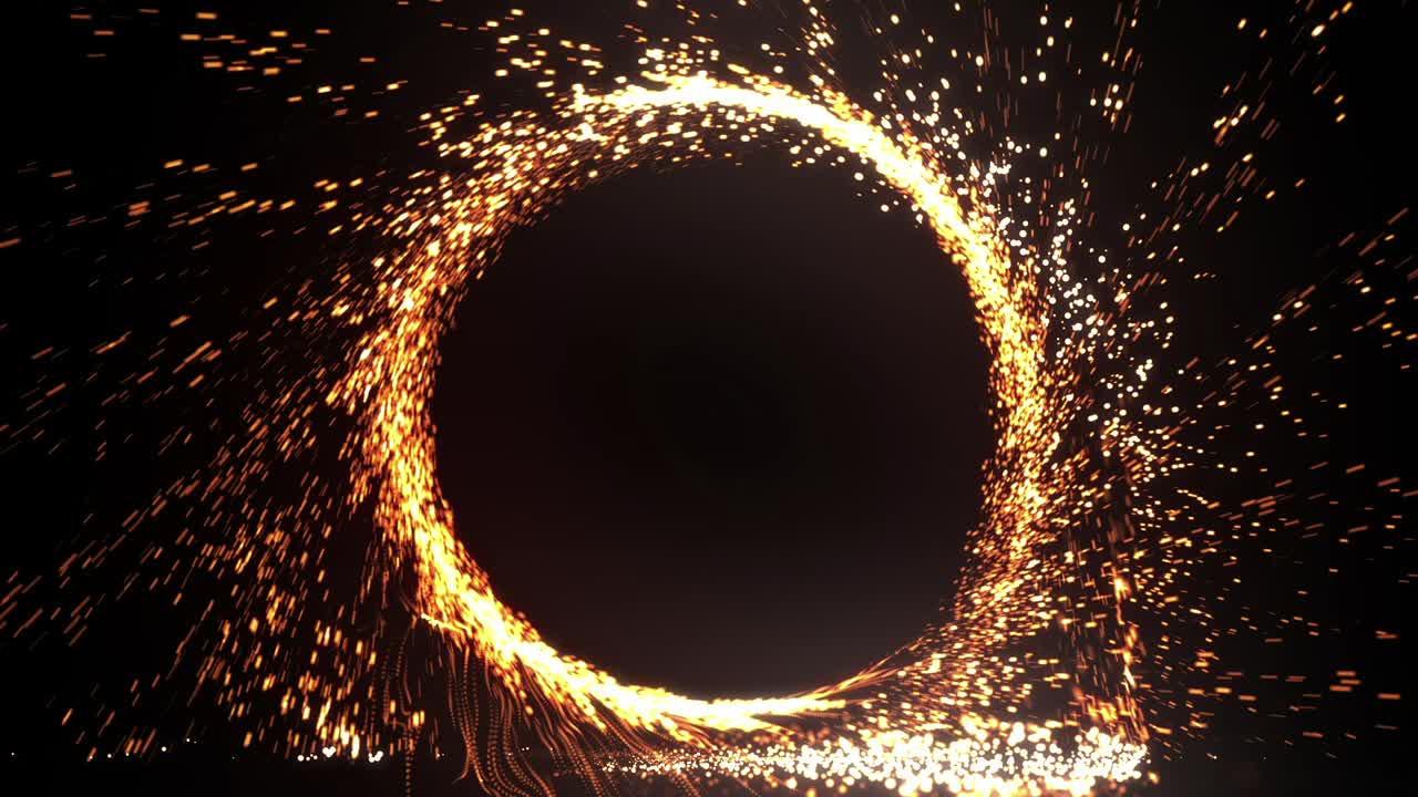 Fiery Ring of Sparks