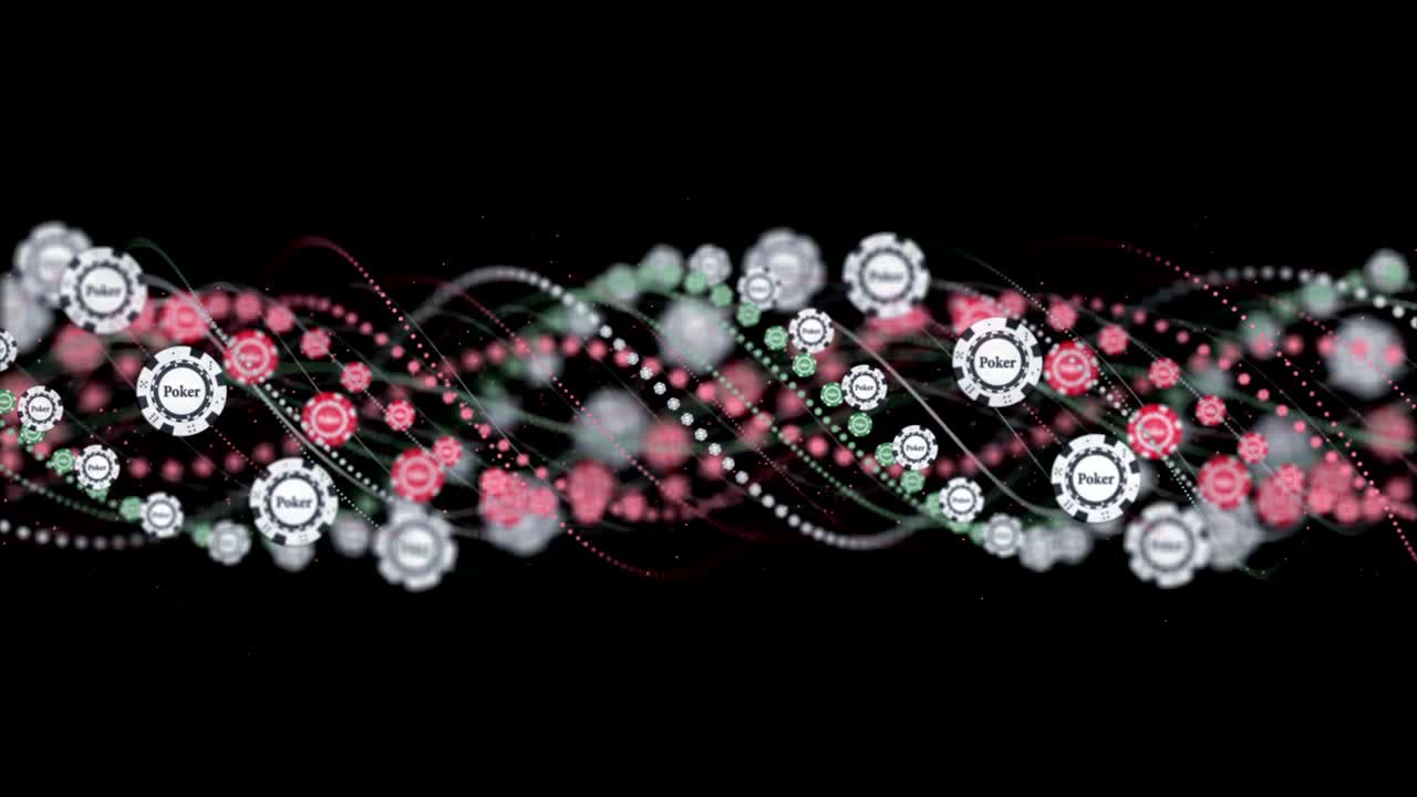 포커  애니메이션, 배경, 렌더링, 루프