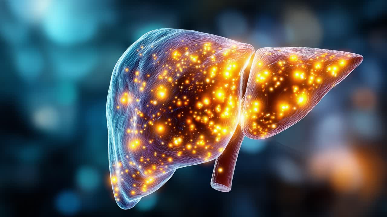 Visually Striking Illustration of the Human Liver Highlighting Its Intricate Structure, Functionality, and Importance in Human Health and Metabolism