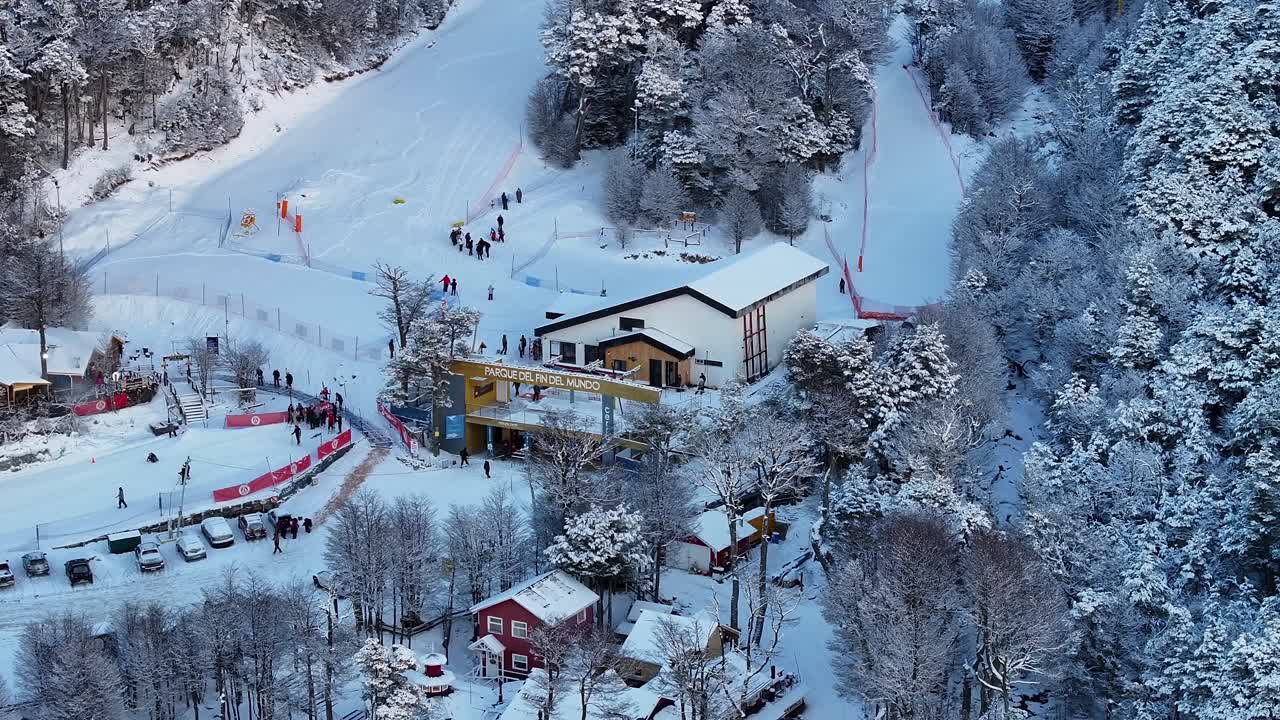 cerro marcial en ushuaia en tierra del fuego argentina