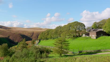 typical rural yorkshire landscape