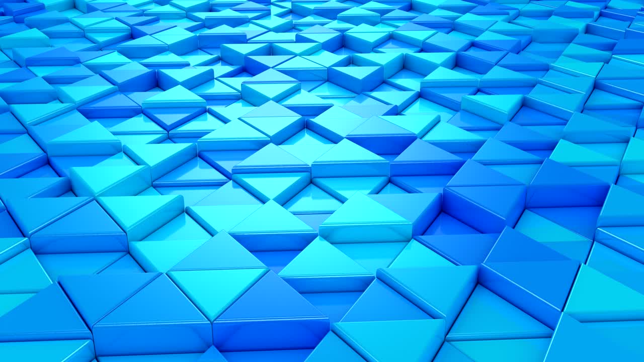 el fondo de los triángulos