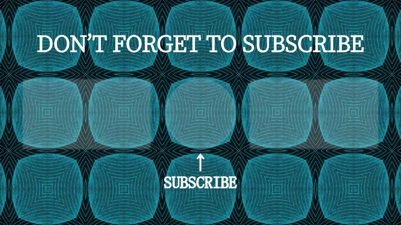 patrón de caleidoscopio tarjeta de finalización pantalla de finalización gráficos de movimiento