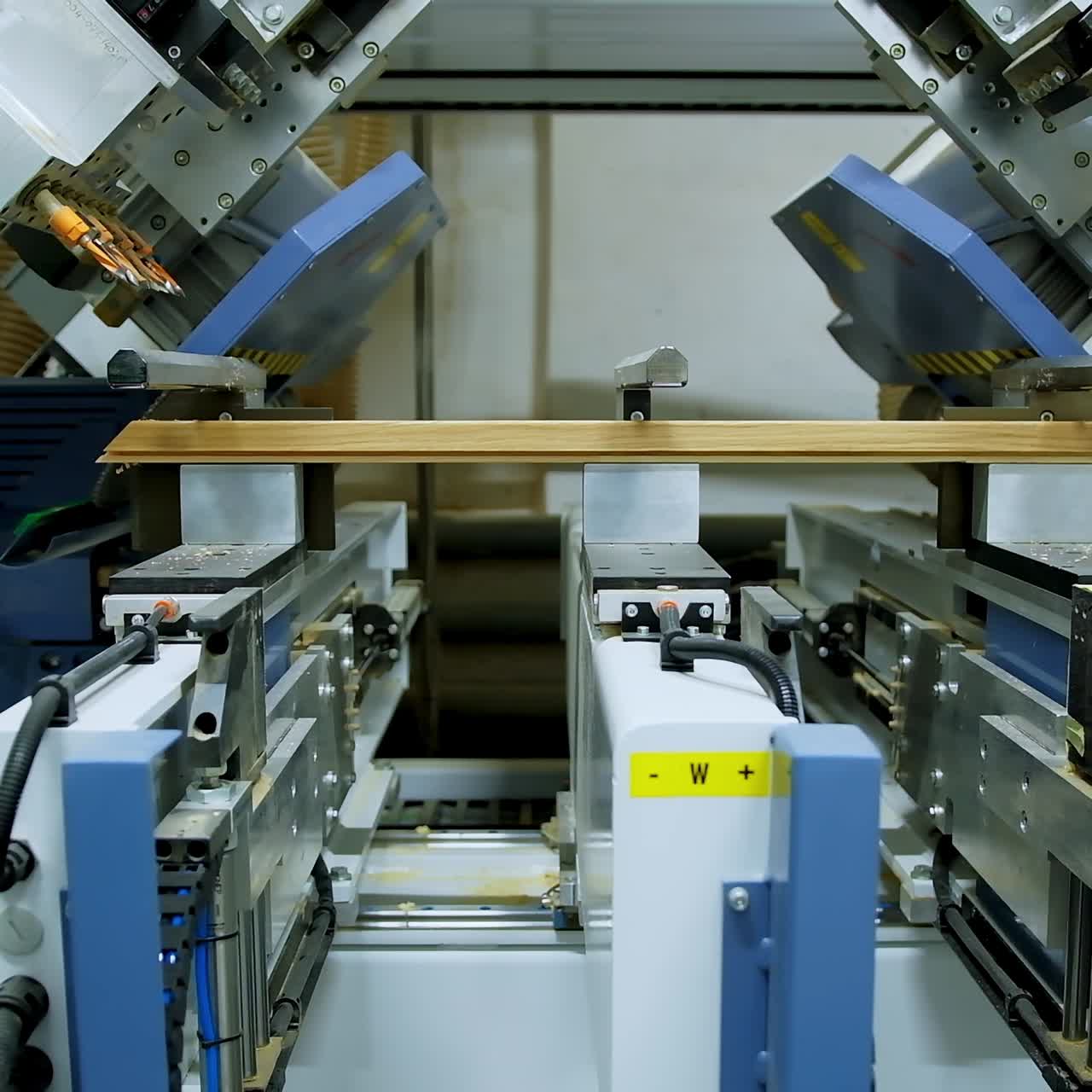 Production of interior doors