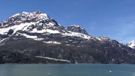 entrada de reid, glaciar de reid, parque nacional y reserva de la bahía de glaciar, alaska en el verano