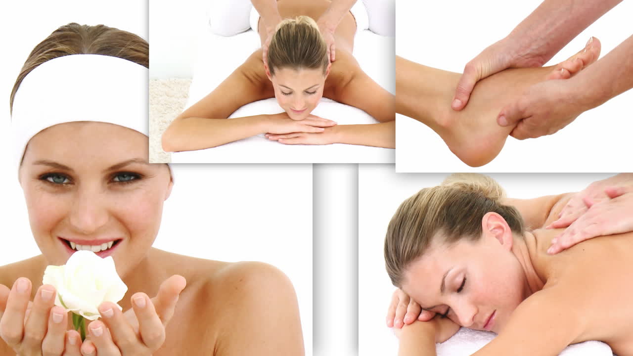 woman at a health spa
