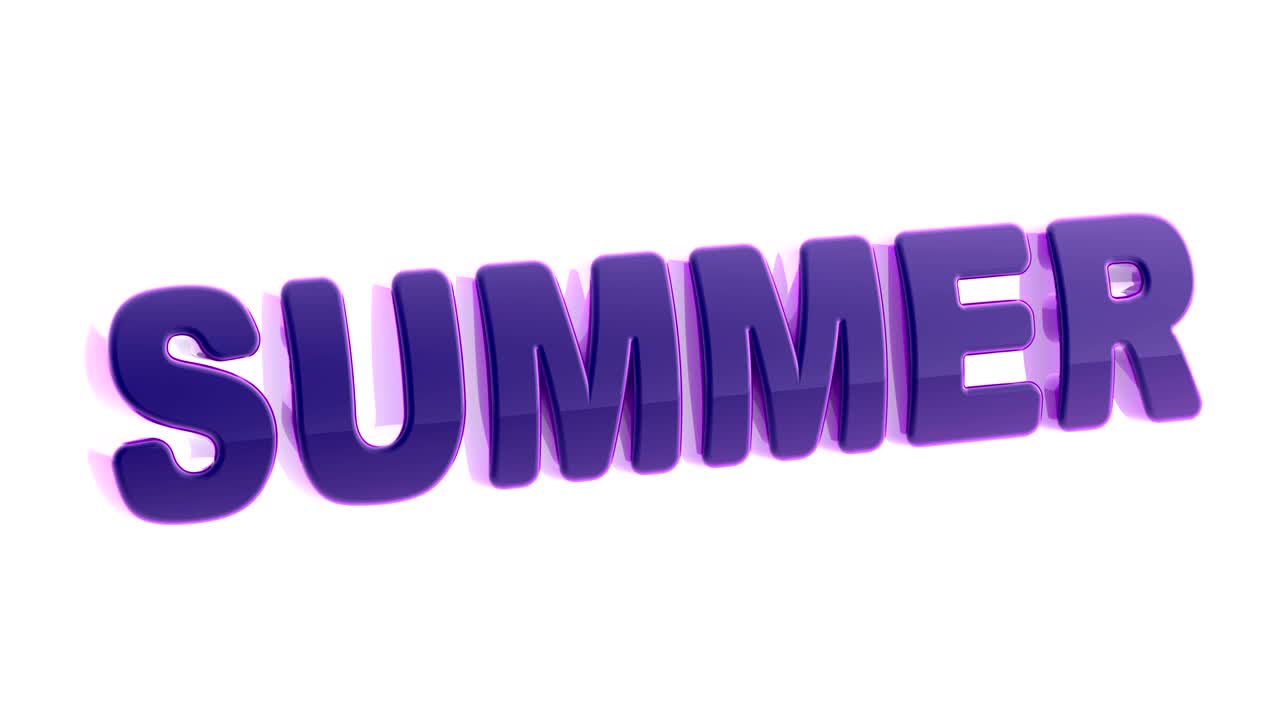 verano. imágenes en bucle con resolución de 4k.