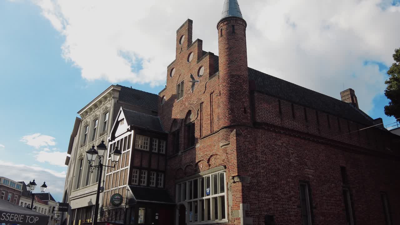 One of the oldest brick stone buildings in The Netherlands