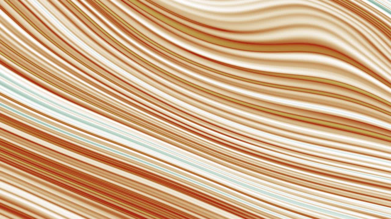 Colorful stripes line curved with smooth wavy background
