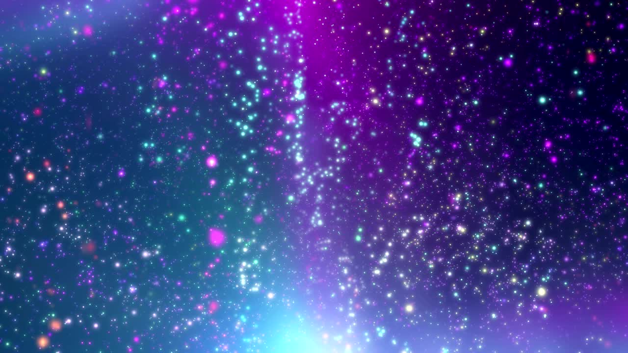 다채로운 반이는 입자 배경 루프