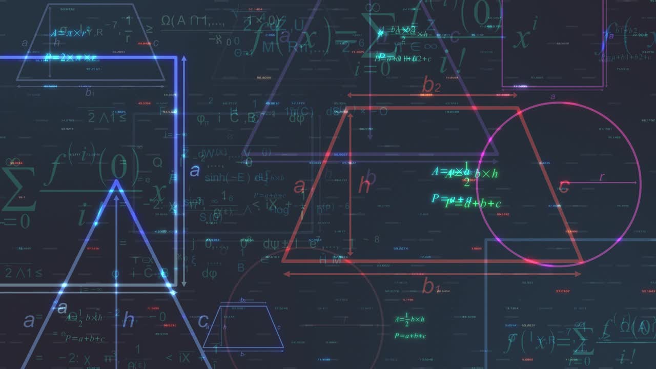 math and geometry concept