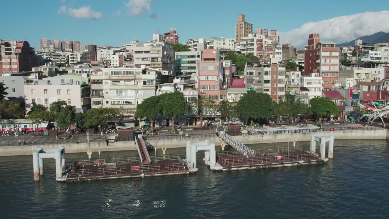 수이 강변 산책로: 타이베이의 해안가 레저 장소, 공중